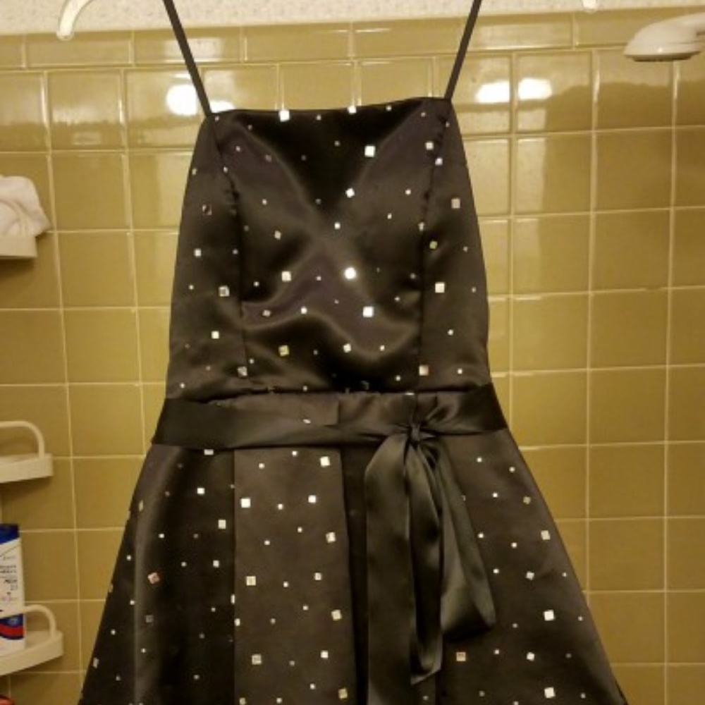 Blondie Nites Prom Dress Sequins Junior Size 3